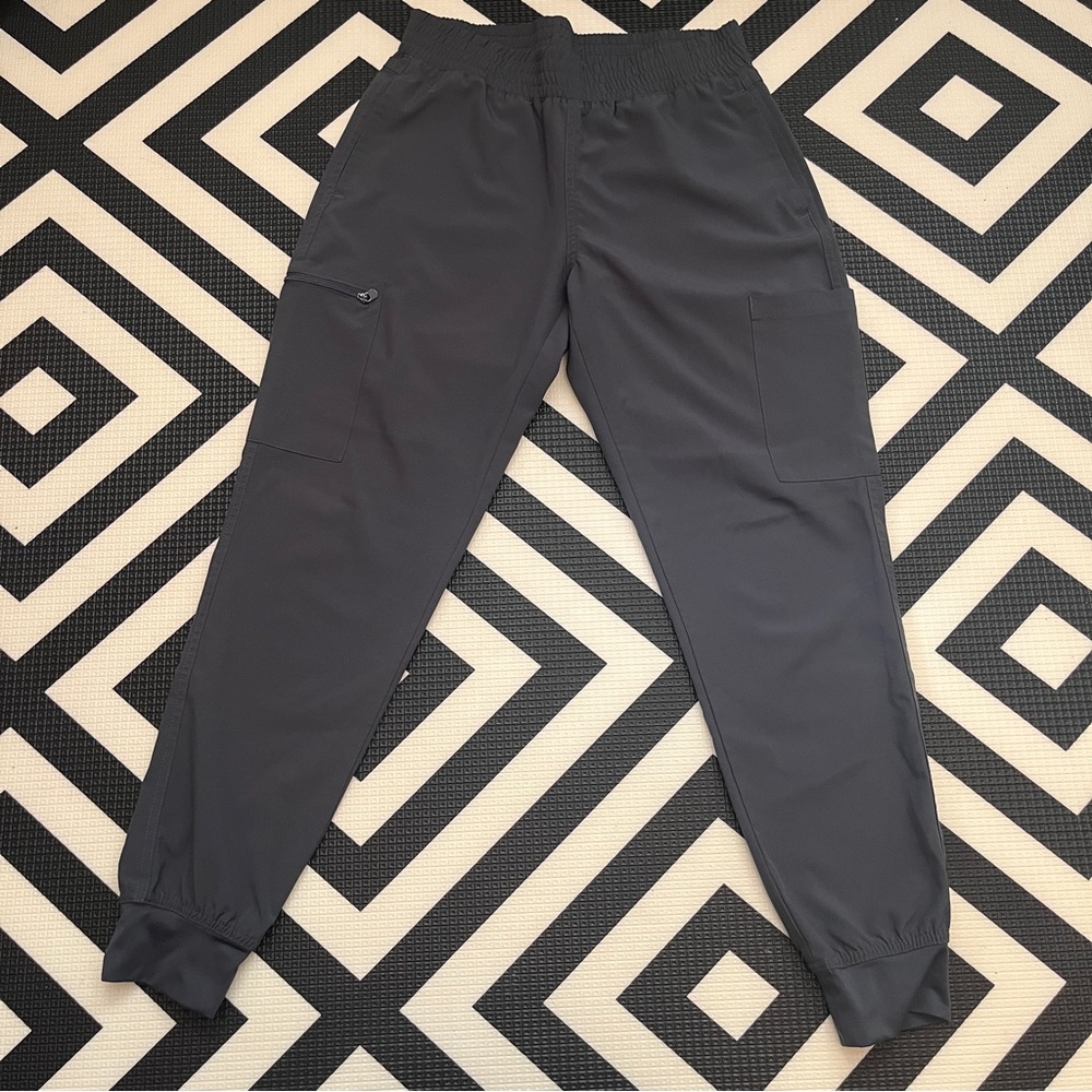 MedCouture Energie Pewter Scrub Jogger Bottoms sz S